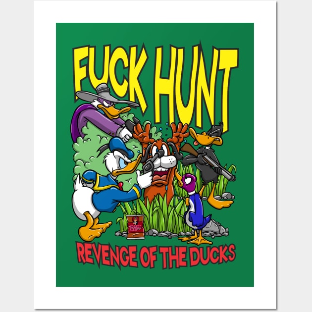 Fuck Hunt Wall Art by Variart Studios